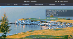 Desktop Screenshot of bcgolfsafaris.com